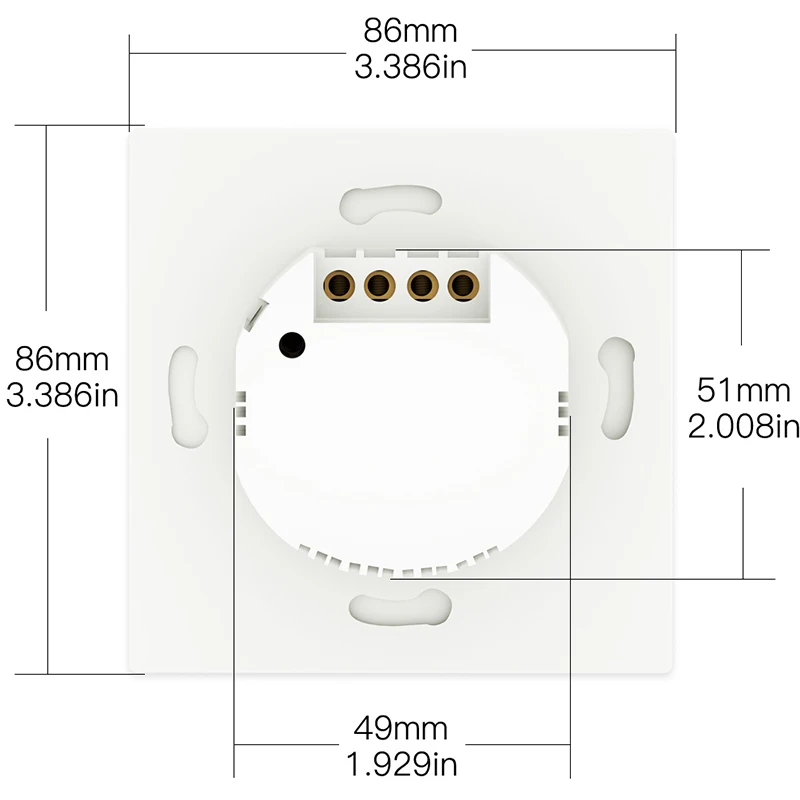 Tuya Wi Fi Смарт кнопочный переключатель RF433 комплект передатчика для настенной