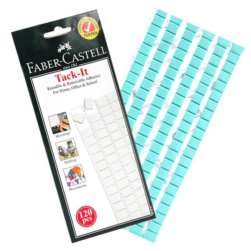 Многоразовый клей для фото стен двусторонний не маркирующий постер с двух