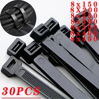 self locking nylon cable tie 8200 black cable tie 8300 fixed cable tie plastic cable tie zipper type cable tie black