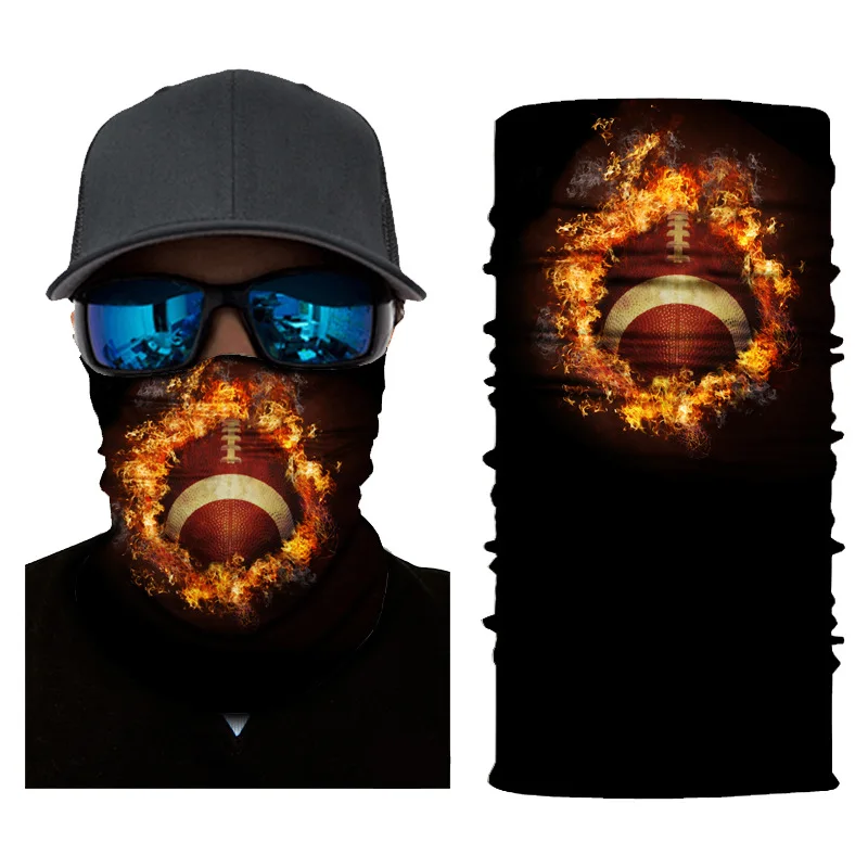 Многофункциональный шарф с принтом бандана повязка на голову кольцо для шеи