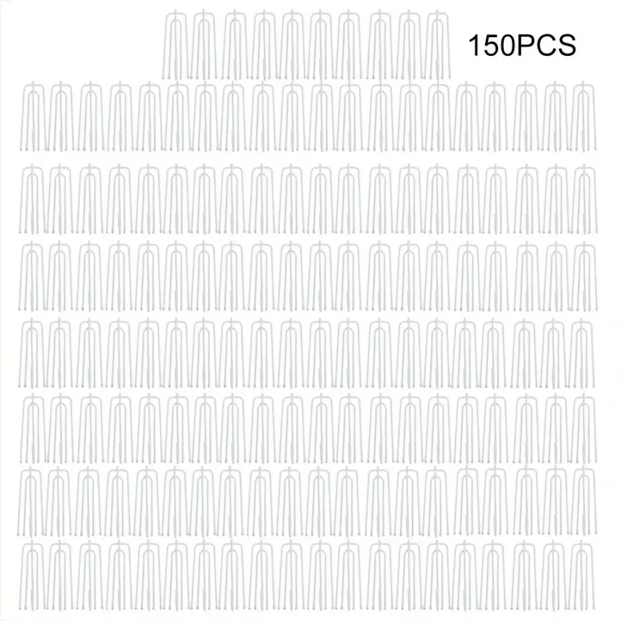Стержень Шторы 150 шт./кор. окна 4 зубца крючки станок и Один кольцо для крючков