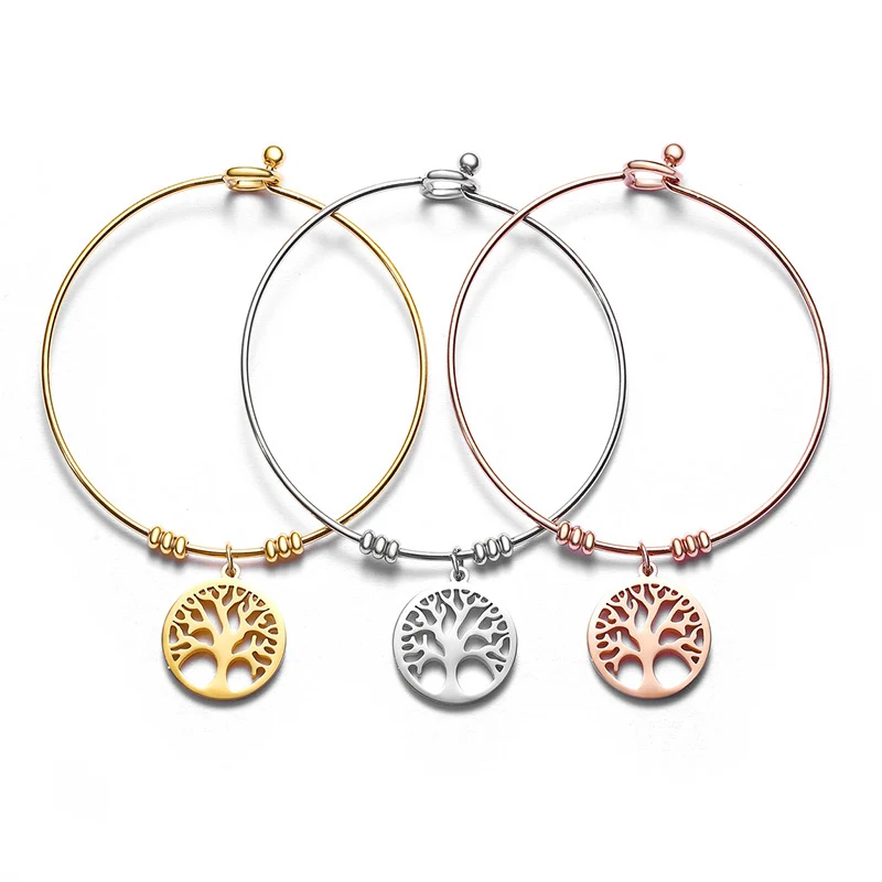 Звездное сердце кошачий клевер браслет золото для женщин нержавеющая сталь