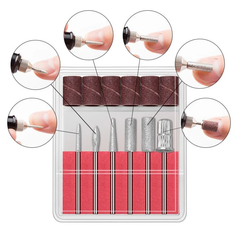 

Manicure Tool Set 35000RPM Pro Manicure Equipment Nail Drill Rig with Power Tools Nail Clippers