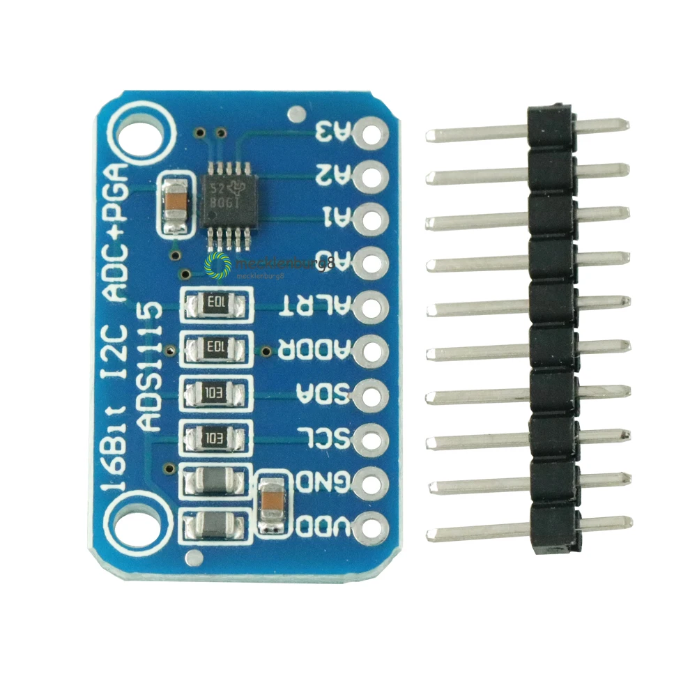 16 бит I2C ADS1115 ADC модуль ультракомпактный 16-точный 4-канальный видеорегистратор с