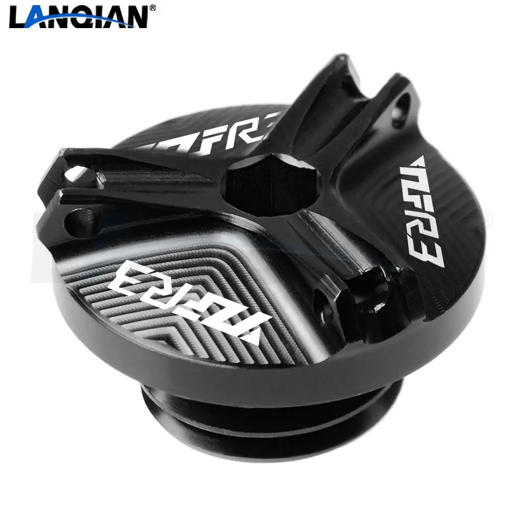 Motorcycle Aluminum Engine Oil Filter Cup Plug Cover Screw For Yamaha YZF R6 S R3 R25 R1 R1M R125 Parts | Автомобили и мотоциклы