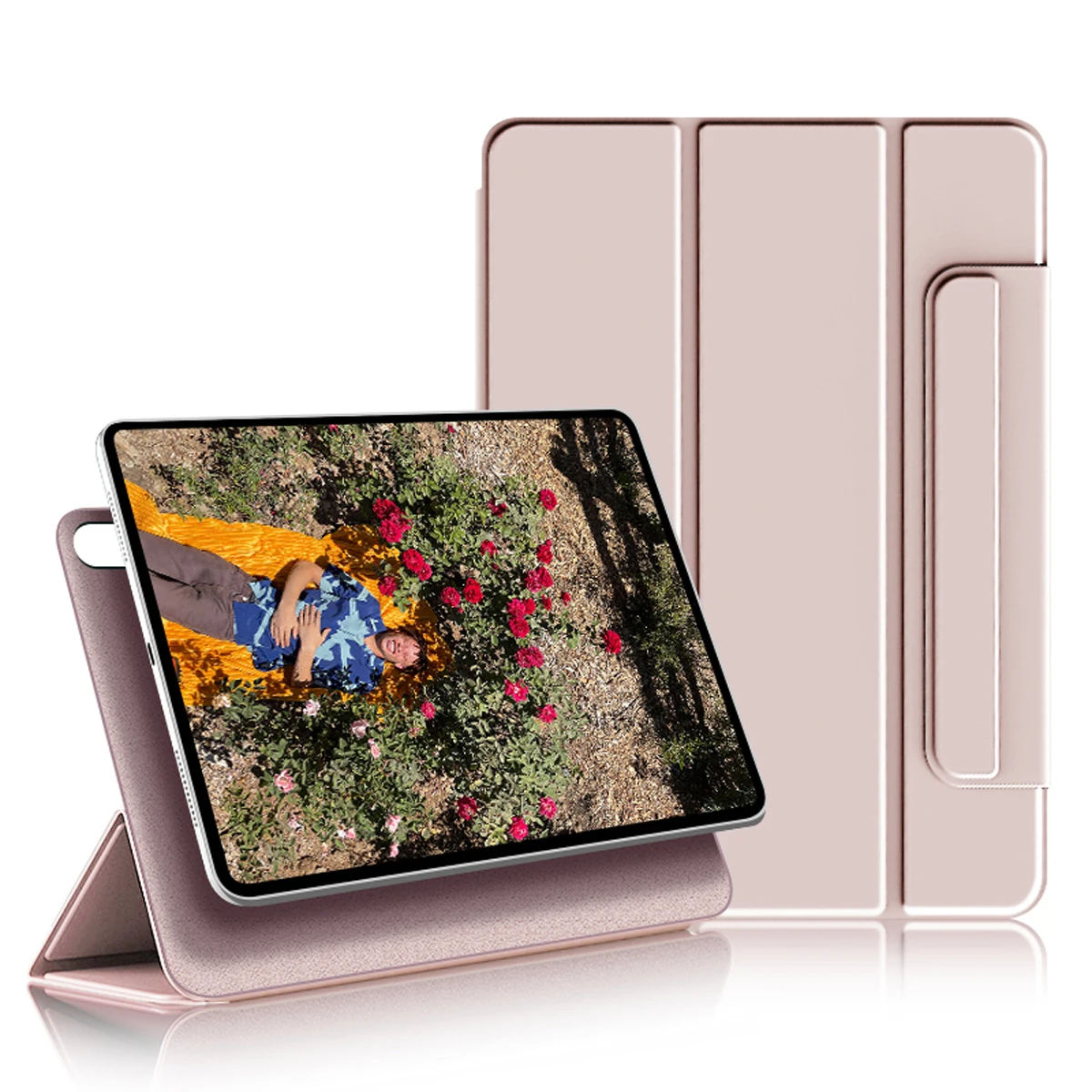 

ZOYU for iPad Air4 10.9 Case for iPad Pro 11 Case 2020 2021 Magnetic for iPad Pro 12.9 2021 2020 mini 6 2021 Smart Case Cover