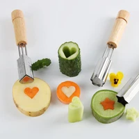 cake cookies cutter flower shape mold vegetable carrot fruit cut mold cucumber dough baking tool kitchen diy food knife