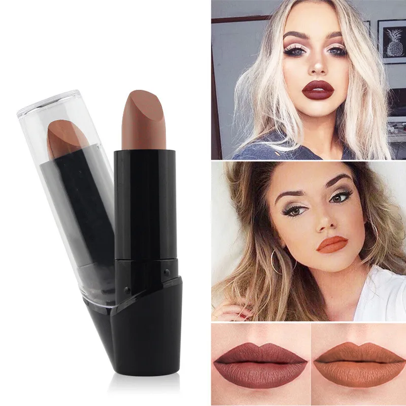 6 видов цветов Матовая водостойкая губная помада стойкий немаркирующий бальзам
