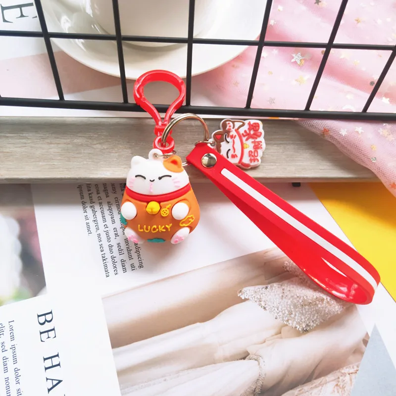 

PVC Soft Glue Lucky Lucky Cat Pendant, Lovely Lucky for You Lucky