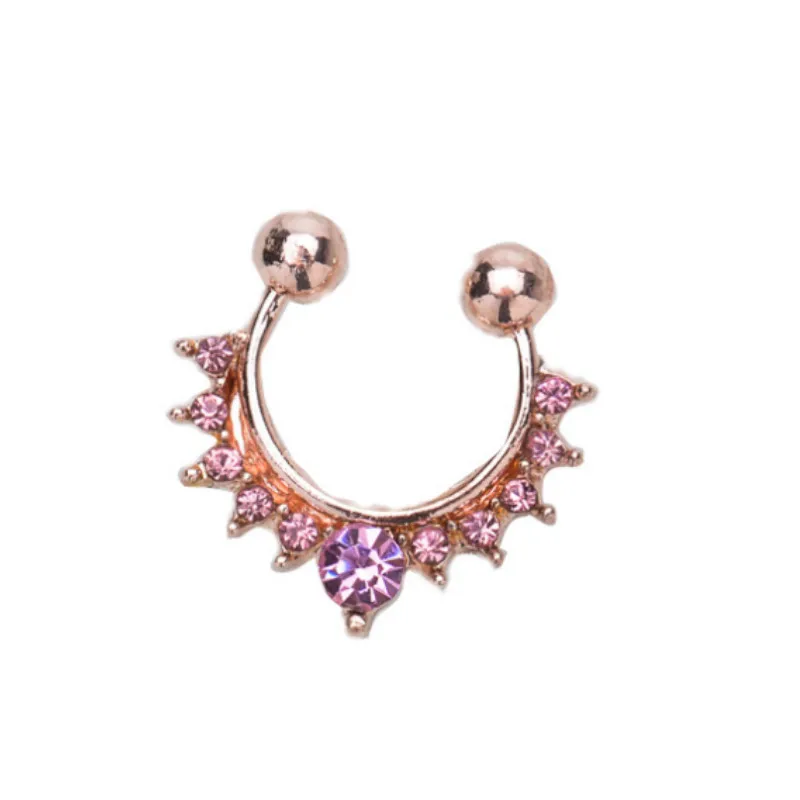 Высококачественные шлепанцы горячая Распродажа кольца для пирсинга перегородки