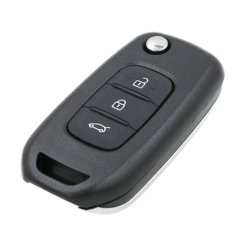 Пульт дистанционного управления PCF7961 4A с 3 кнопками чип для Renault Kadjar Captur Megane 2013-2017