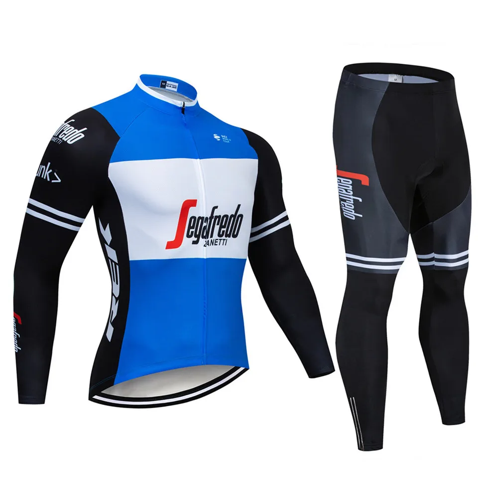 Cycling suit Pro с длинными рукавами весна для пеших и вело походов Джерси комплект велосипедная Одежда Форма гоночный велосипед одежда Одежда Майо Ropa Ciclismo - Цвет: Cycling suit
