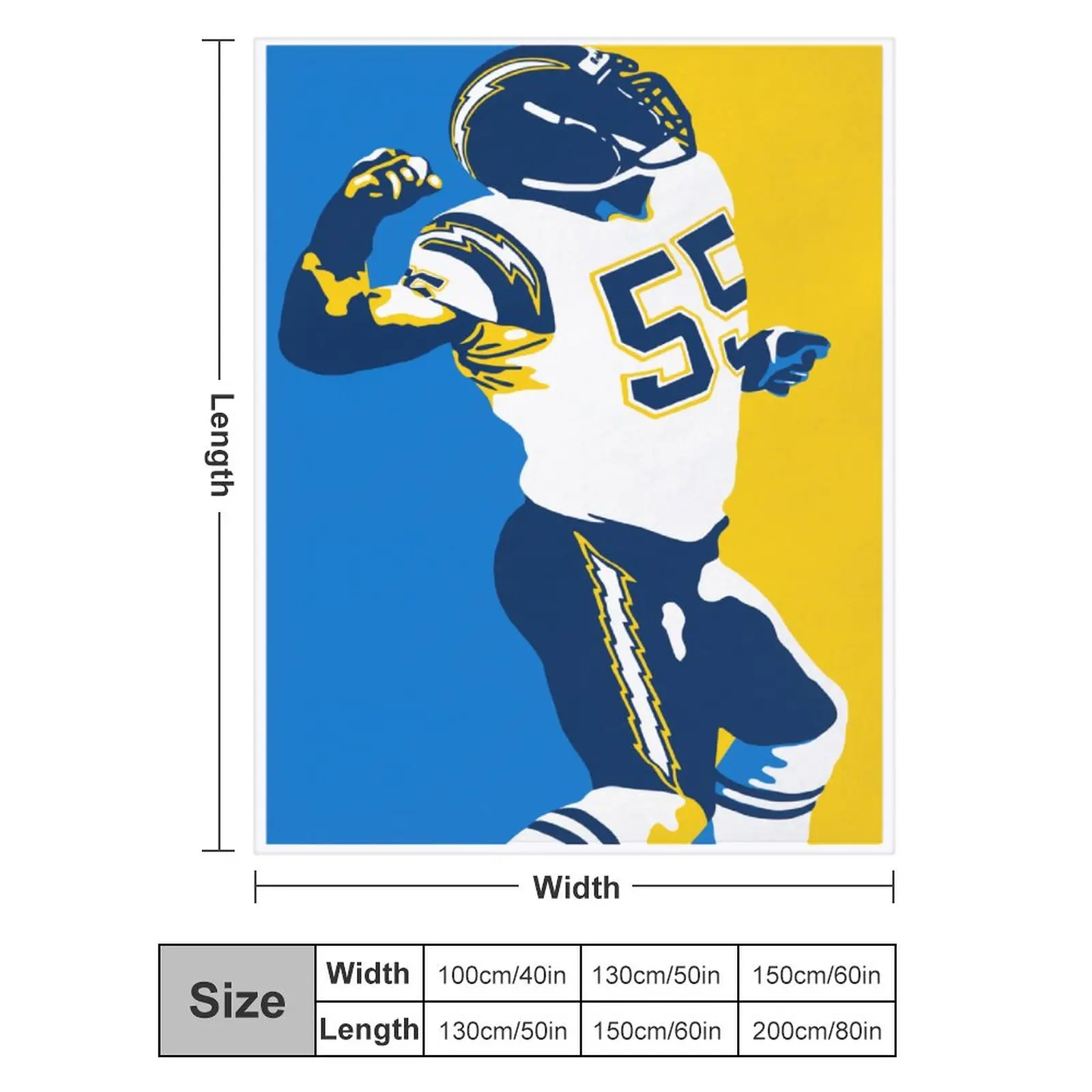 

Blanket 55 Junior Seau Ultra Soft Micro Fleece Cozy Lightweight Microfiber Flannel All Season Living Room Bedroom Vertical