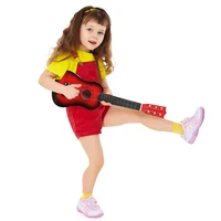 kids mini guitar educational toy gift ukulele wood 6 strings musical instruments for music lovers playing accessories