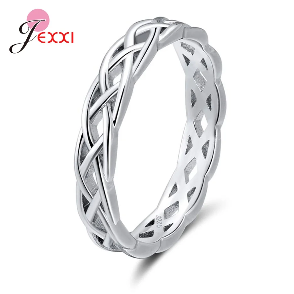 

Fast Delivery 925 Sterling Silver Jewelry Accessory Hot Fashion Women Girls Classic Style Statement Finger Rings Wholesale