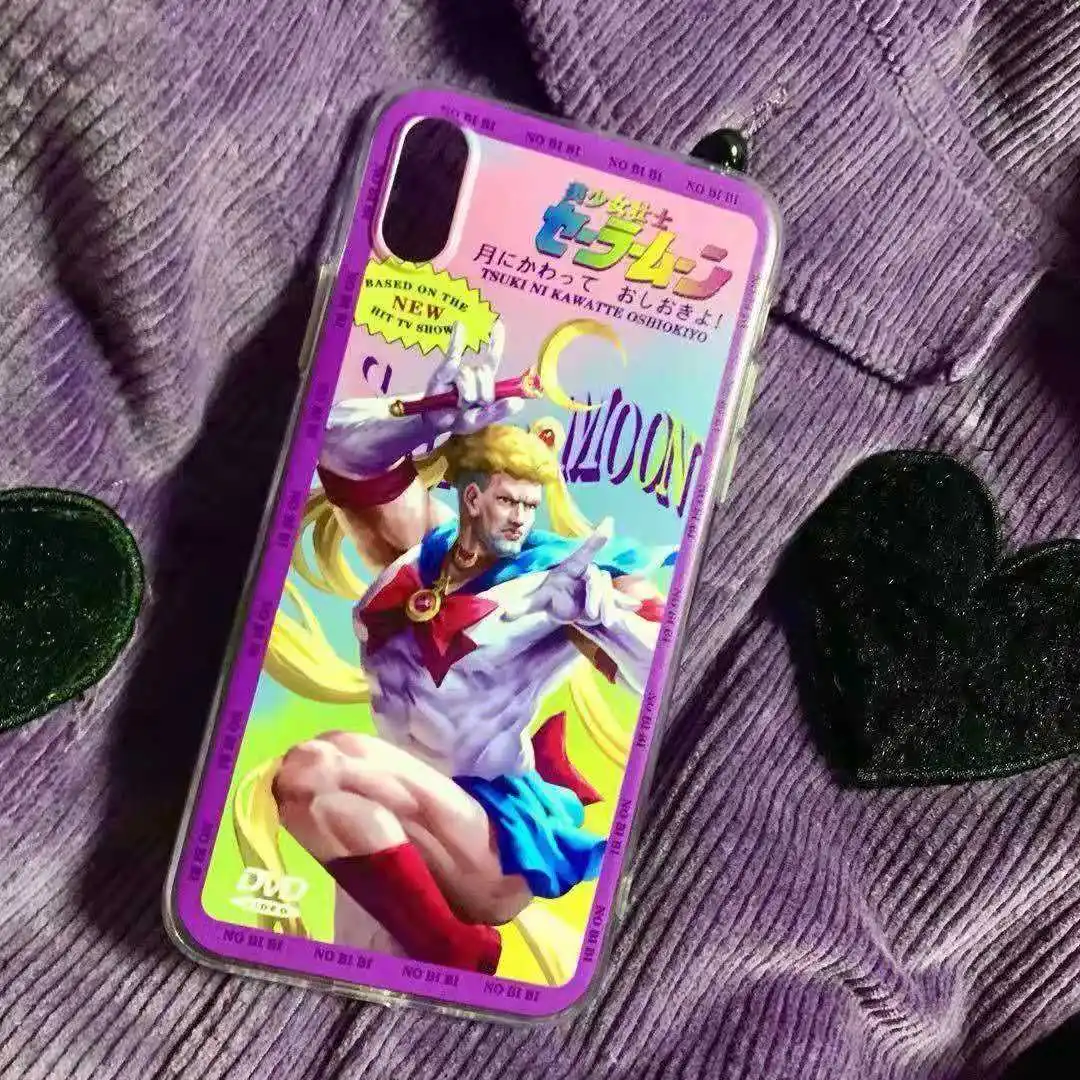 

For iphone 12 11 Pro SE spoof beautiful girl silicone full protective soft cover iPhone X XR 11 XS max 7 8 6 6s