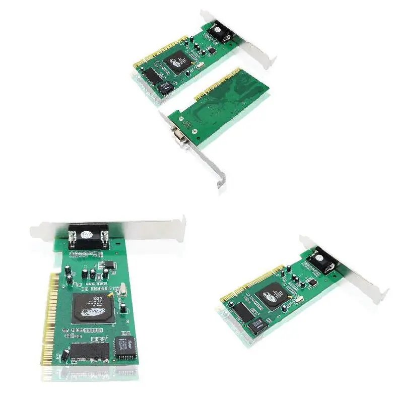 Видеокарта для настольного компьютера ATI Rage XL 8 Мб VGA аксессуары ПК DQ