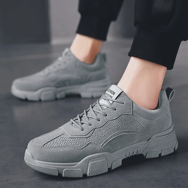 Новые мужские ботинки 2019 г. Теплые зимние на меху рабочая обувь мужская модные