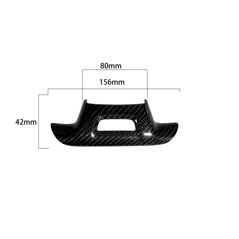 

Steering Wheel Cover for Chevrolet Camaro 2016-2020 Carbon Fiber Steering Wheel Trim Cover with Hole- 1 Piece