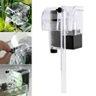Мини-фильтр для аквариума с функциями водопад, подвесной внешний кислородный фильтр для воды, высокоэффективный Биохимический хлопковый фильтр