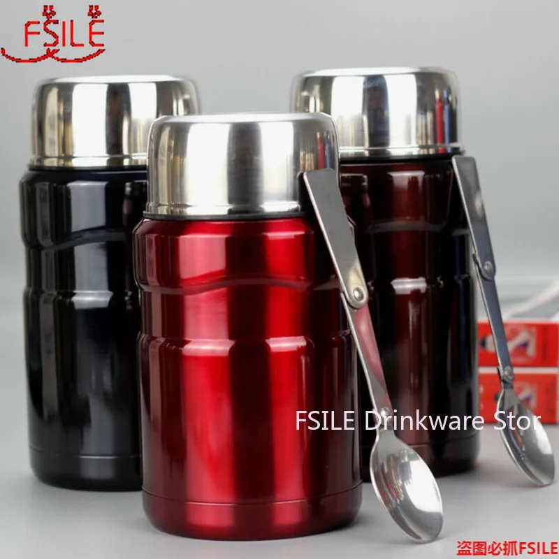 750 мл Термос для еды большие вакуумные фляжки Ланч бокс изолированная коробка