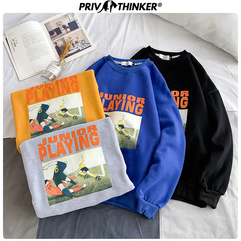 Privathinker 2020 винтажные женские толстовки с принтом в стиле хип-хоп пуловеры длинным