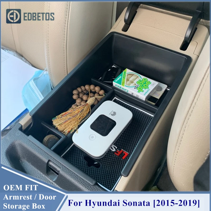 Контейнер для хранения Sonata подлокотник 2015 2016 2017 2018 2019 контейнер перчаток Hyundai