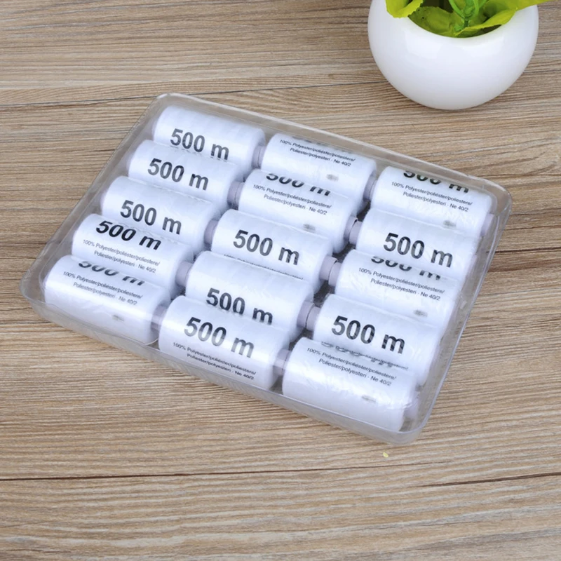 Прочные и долговечные нитки для шитья полиэфирные одежды принадлежности