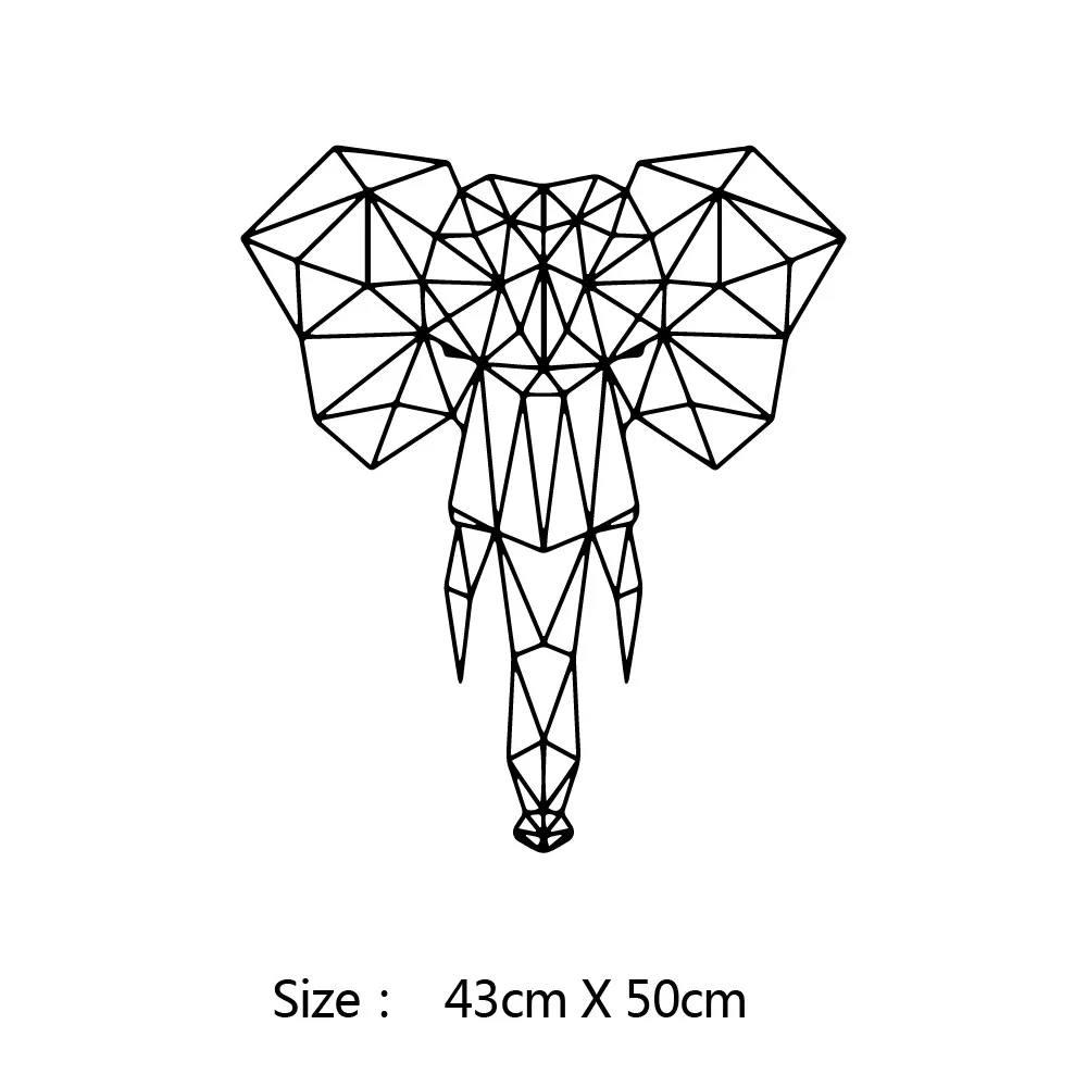 Настенная виниловая наклейка в скандинавском стиле с геометрическим рисунком