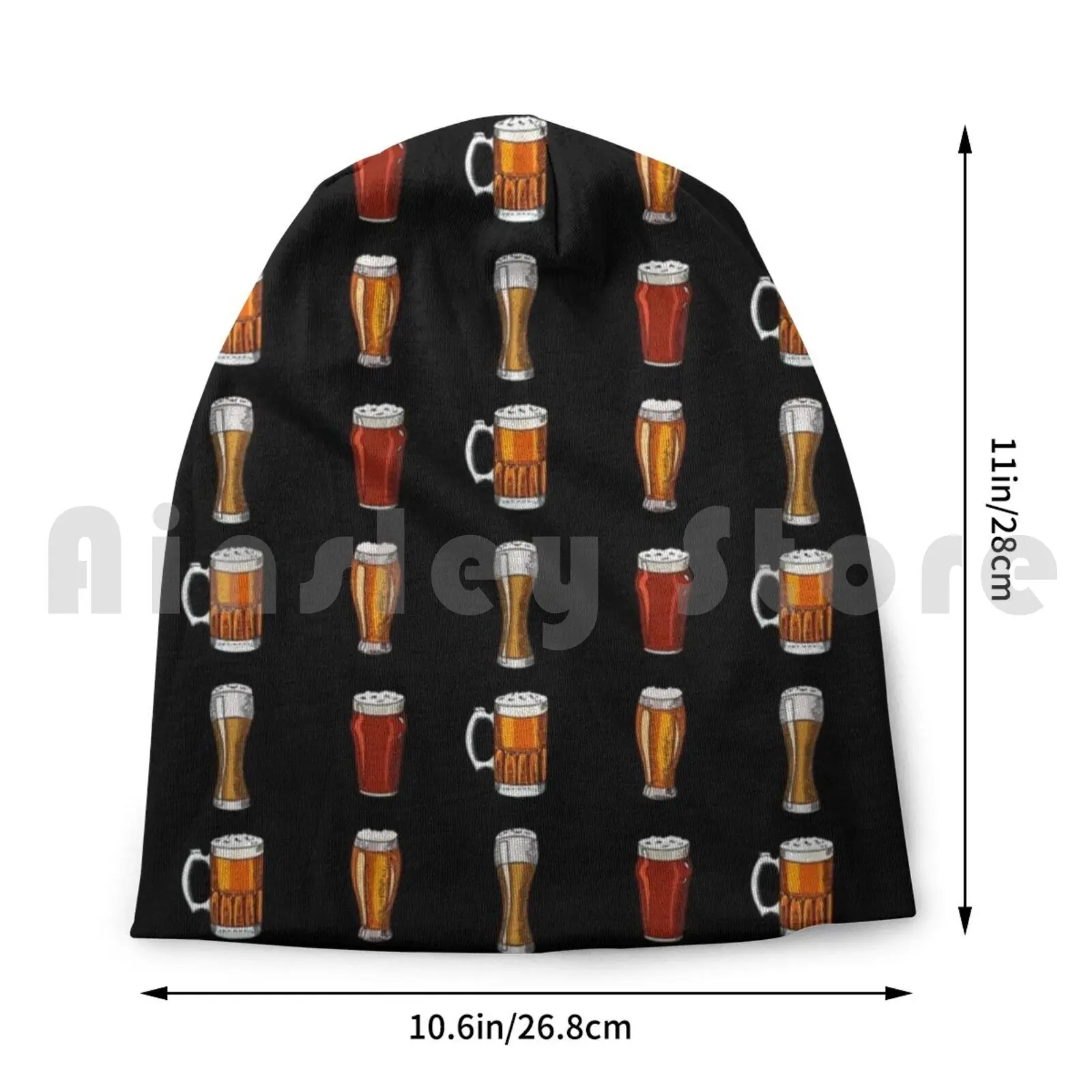 Черные Облегающие шапки Pint Of Lager Pilsner Ale Hefe Weizen пуловер удобный пивной лагерь навес