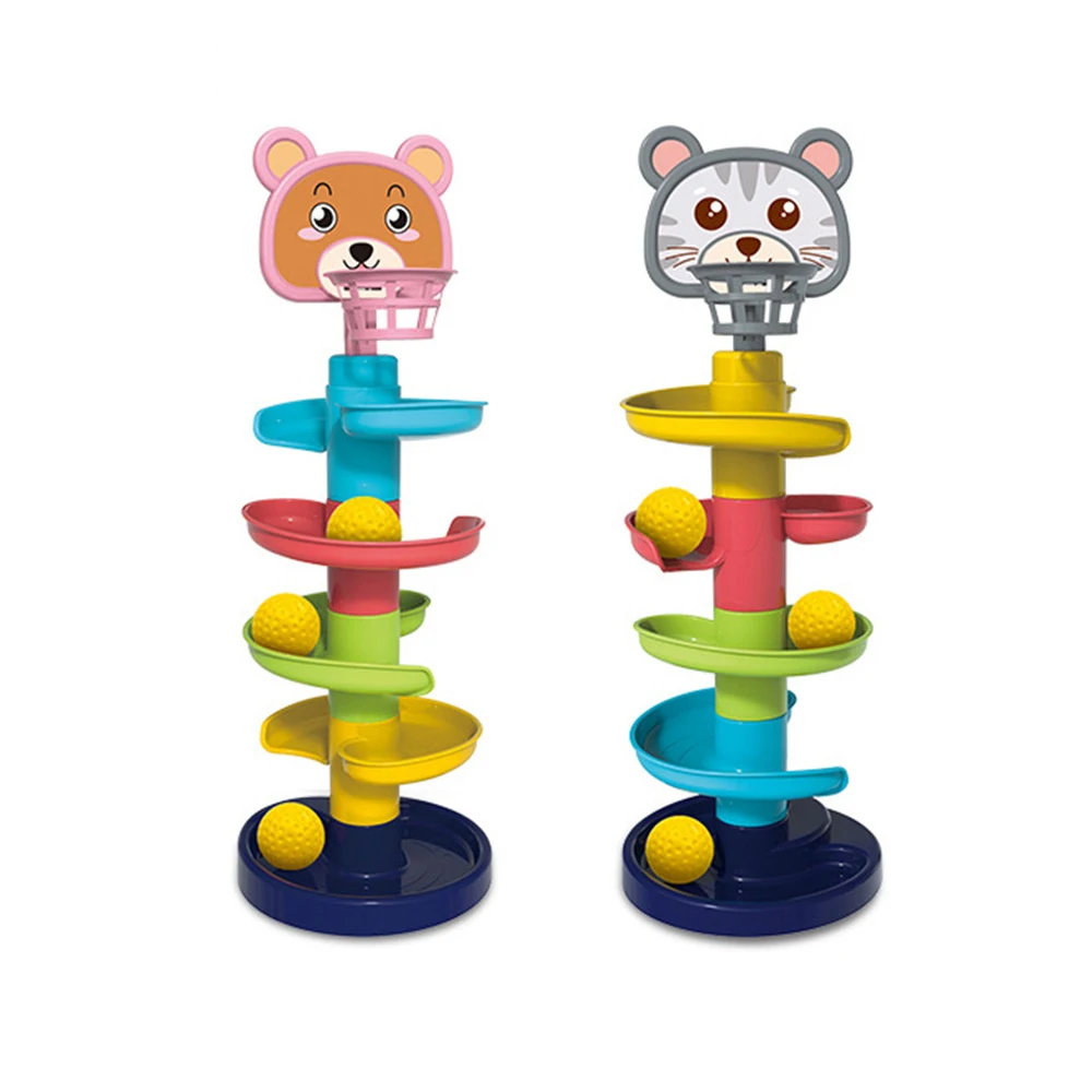 

Ball Drop and Roll TowerEducational Development Toys for 2 3 4 Years Old Boys GirlsToddler Activities Ball Tower for Toddlers