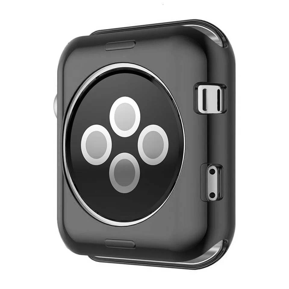 Защитный чехол из мягкого силикона для Apple Watch 40 мм 44 мм iWatch серии 1 2 3 4 42 мм 38 мм