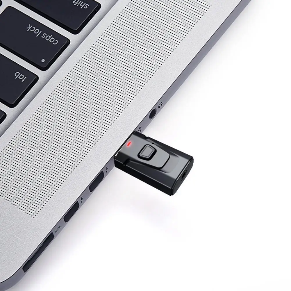 4 в 1 аудио адаптер легкий удобный USB Bluetooth 5 0 передатчик приемник 3 мм разъем AUX