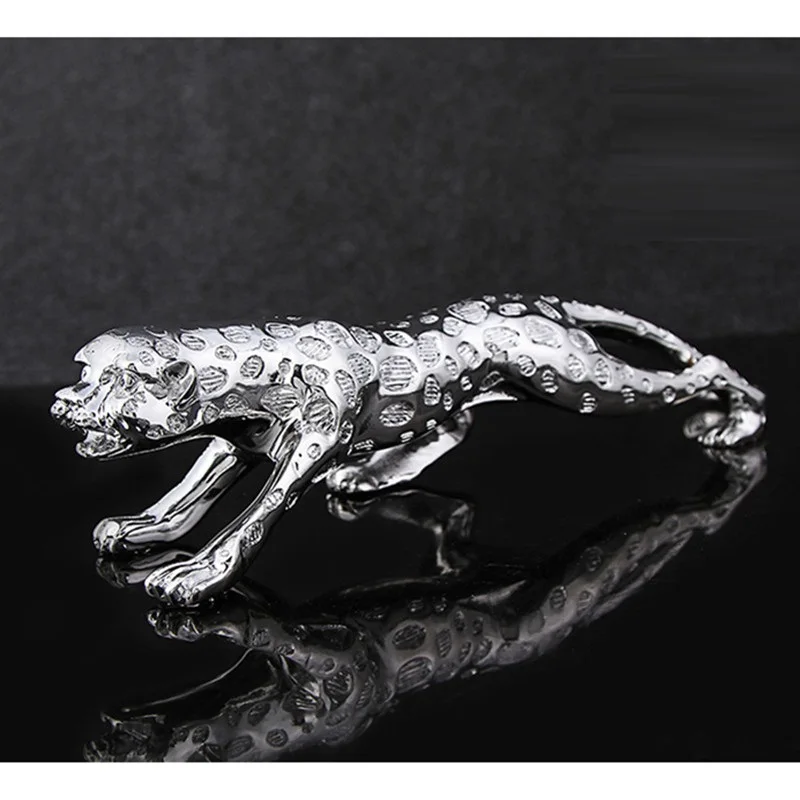 

RESIN LEOPARD SCULPTURE ELECTROLYTIC PANTHER STATUE GIFT CRAFT ORNAMENT ACCESSORIES EMBELLISHMENT FOR HOME OFFICE DECOR L3177