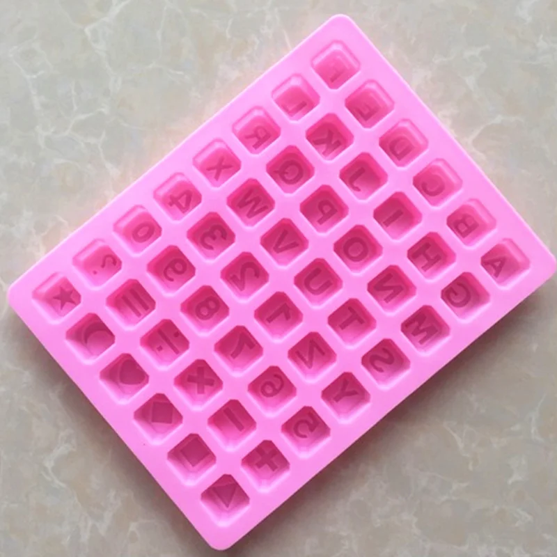 Силиконовая форма для шоколадного торта 26 букв английского алфавита инструменты