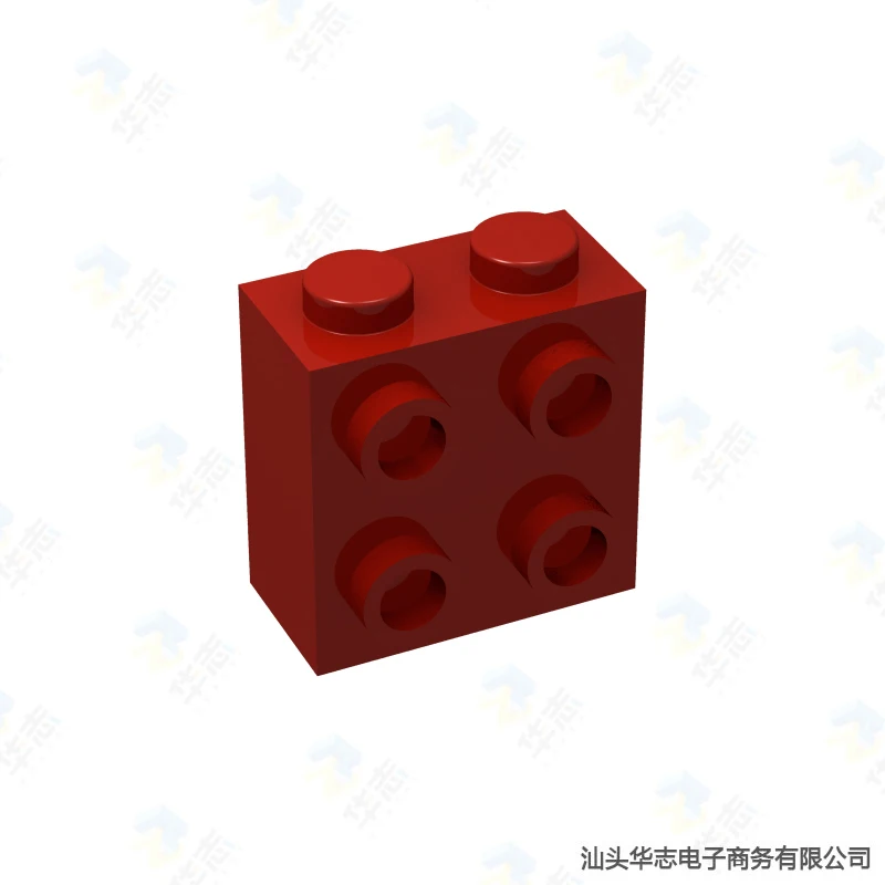 Специальный кирпич 1x2x1 2/3 с четырьмя шипами на одной стороне детали для