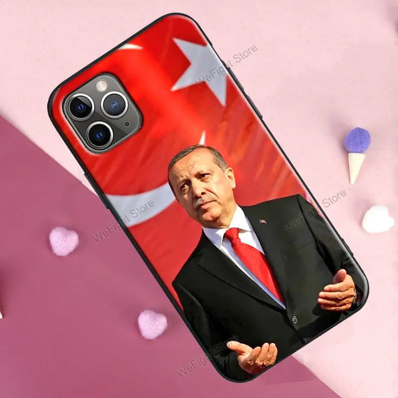 Президент Турции Реджеп Тайип Эрдоган чехол для iPhone 11 Pro Max 12 mini X XR XS 6S 7 8 Plus SE 2020