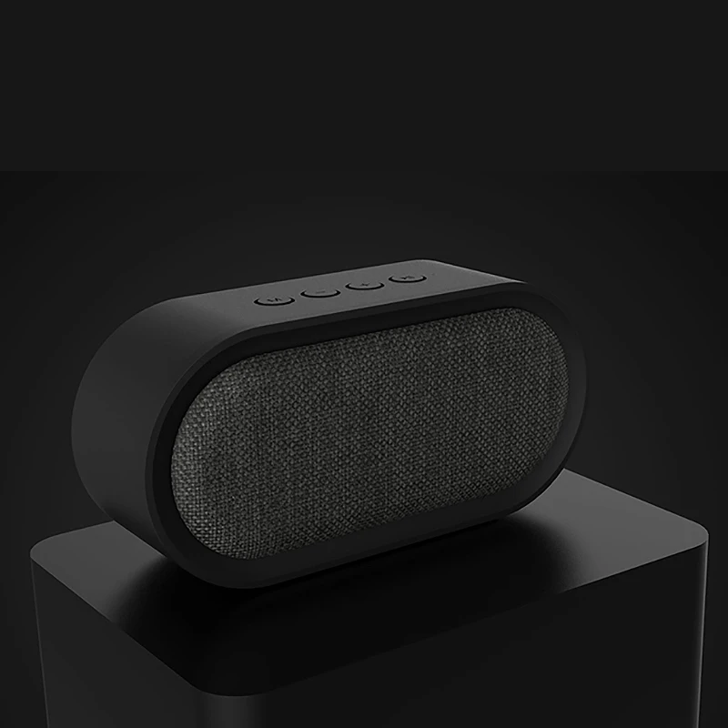 Портативный тканевый беспроводной динамик Remax с Bluetooth стереозвук динамическая