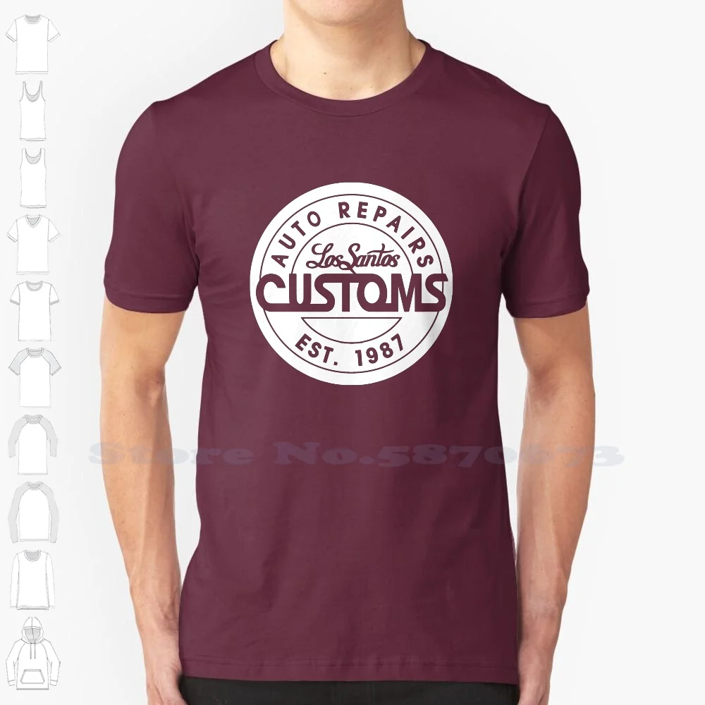 

Los Santos Customs Fashion Vintage Tshirt T Shirts Gaming Gamer Geek Cars Performance Tune Mod Game Drive Driver Driving Racing