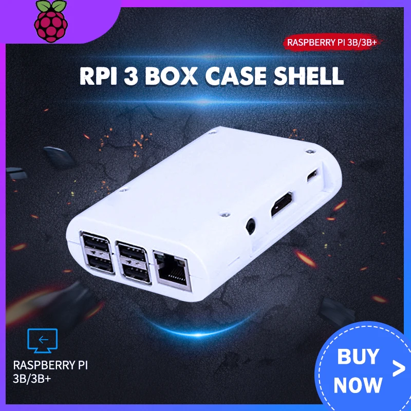 Raspberry Pi 3 B + чехол/Raspberry 512 Rev3 Rpi Box чехол Корпус акриловый корпус новейшая