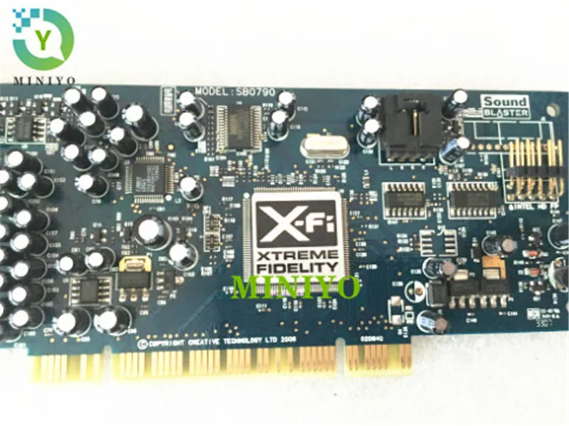 Высококачественный и оригинальный звуковой бластер SB0790 X Fi Xtreme Audio 7 1 канальная