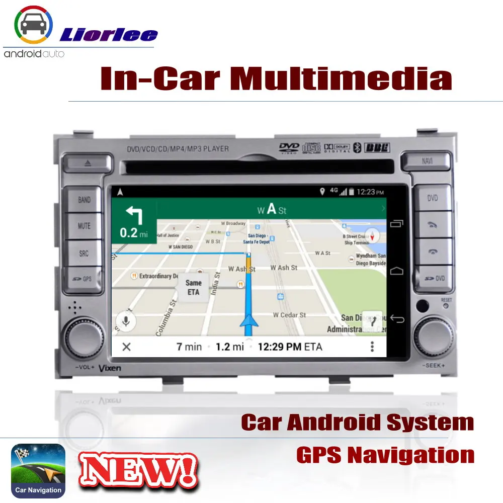Автомобильный GPS навигатор для Hyundai i20 (PB/PBT) 2008 2014 автомобильный мультимедийный