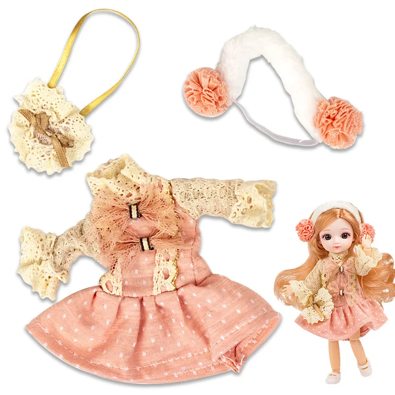 Одежда для куклы Bjd Цветочное платье 1/8 г. большие 8 баллов кукла Yosd Blyth JK одежда