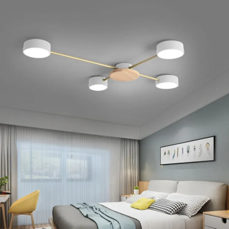 Дизайнерские светодиодные металлические потолочные светильники в