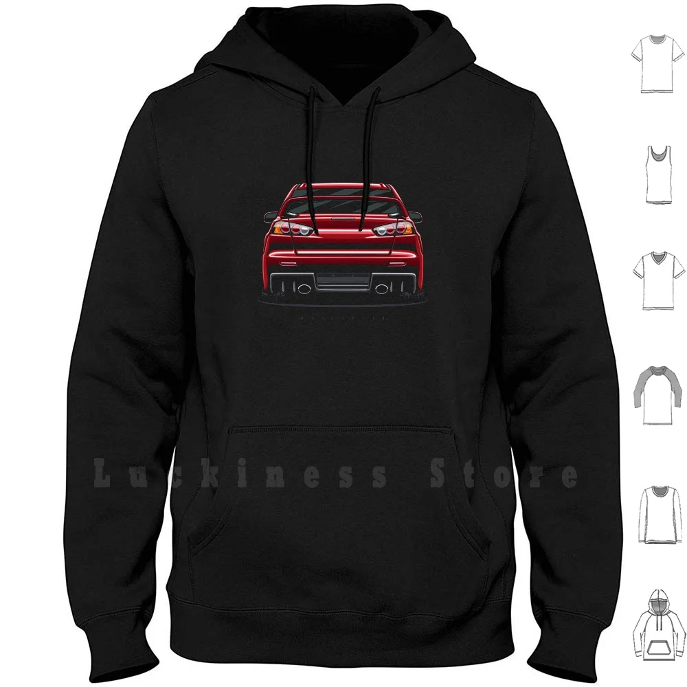 

Evo X hoodies long sleeve Cars Automotive Automobile Stance Sportcar Japan Drift Legend Supercar Supercars Vehicle