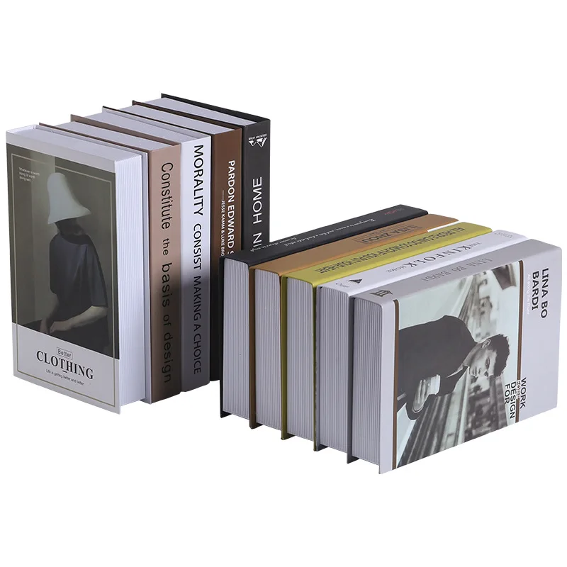 Скандинавская Современная минималистическая книга для моделирования украшения