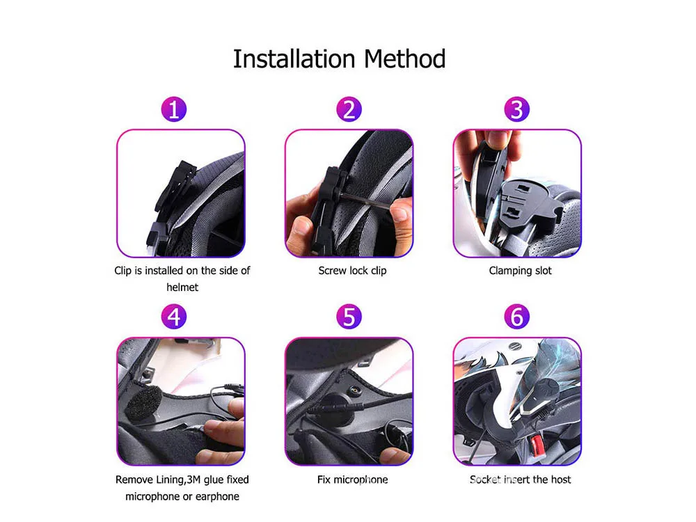 BT S3 мотоциклетный шлем гарнитура Bluetooth беспроводной Hi Fi стерео 1000 метров