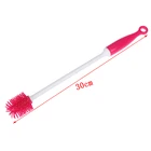 1 шт. Творческий щетка для бутылки для детских бутылочек очистки силиконовые очищающее средство для Кухня очиститель для моющая Чистящая высокого качества