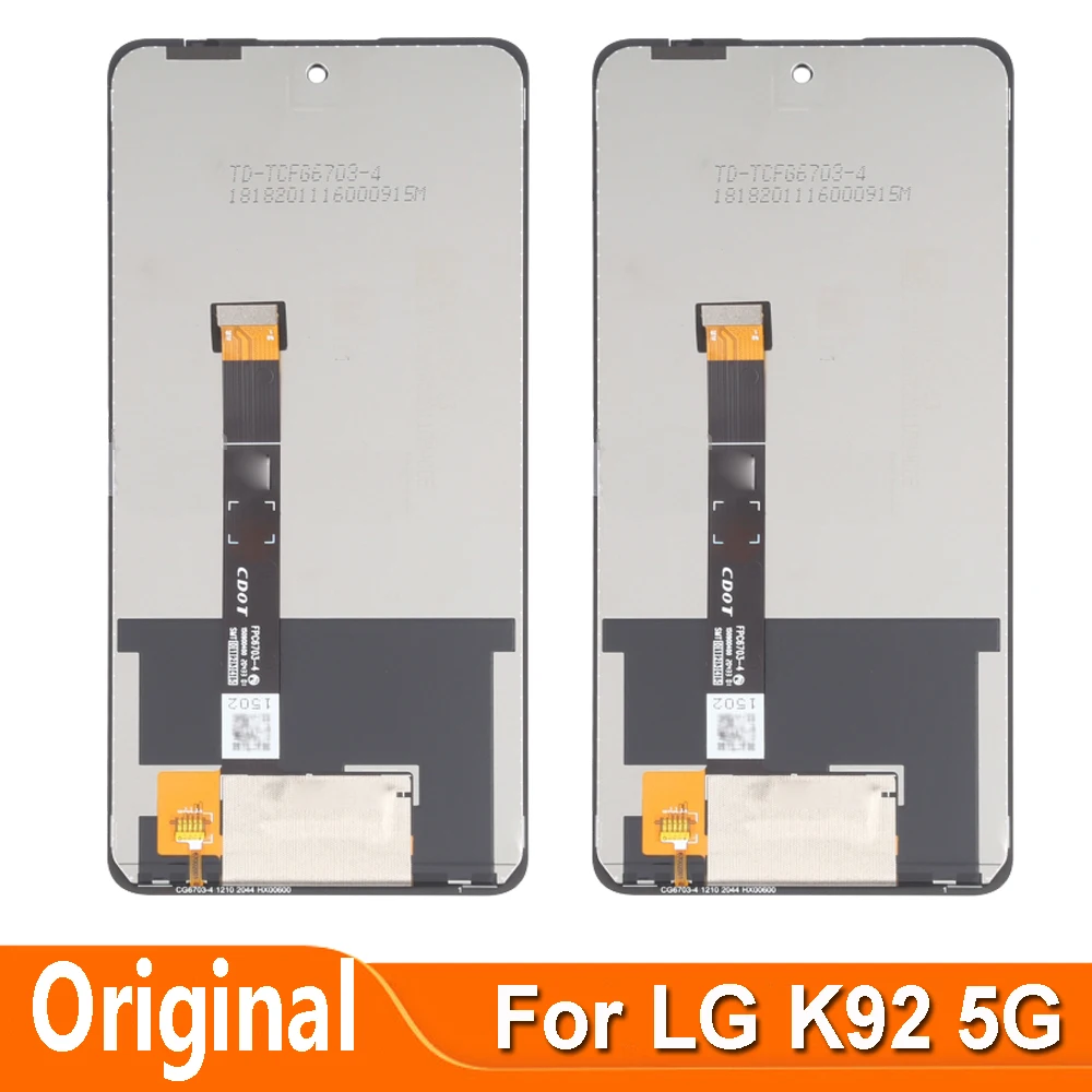 

Оригинальный ЖК-дисплей 6,7 дюйма для LG K92 Φ LMK920 LM-K920 запчасти для ремонта дисплея