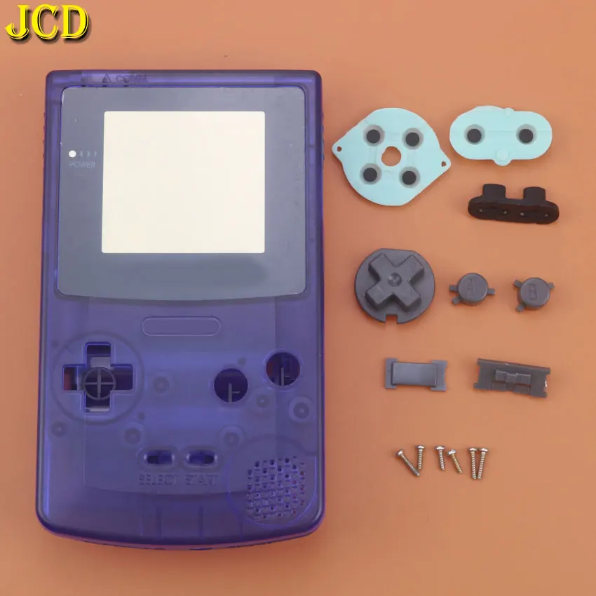 JCD 1 шт. для NAND Запчасти для Gameboy игровой запасной чехол пластиковая оболочка Крышка для консоль GBC полный корпус Чехол